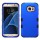 Titanium Dark Blue/Black TUFF Hybrid Phone Protector Cover [Military-Grade Certified]